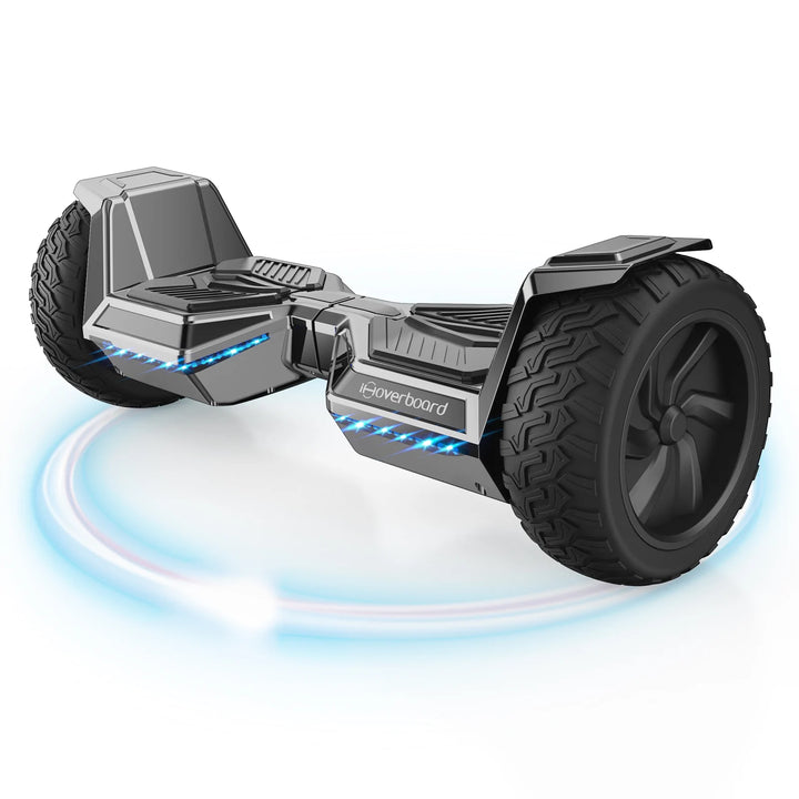 8.5″ Off Road Silver / Grey Hoverboard and Kart Bundle Deal