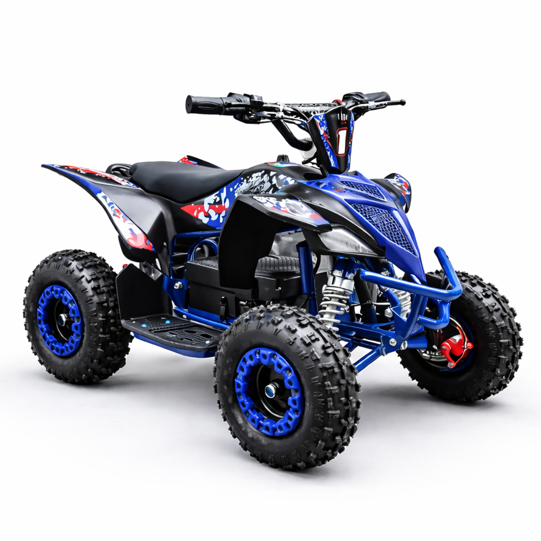 1000W Kids Electric Mini Quad Bike 36V - Blue