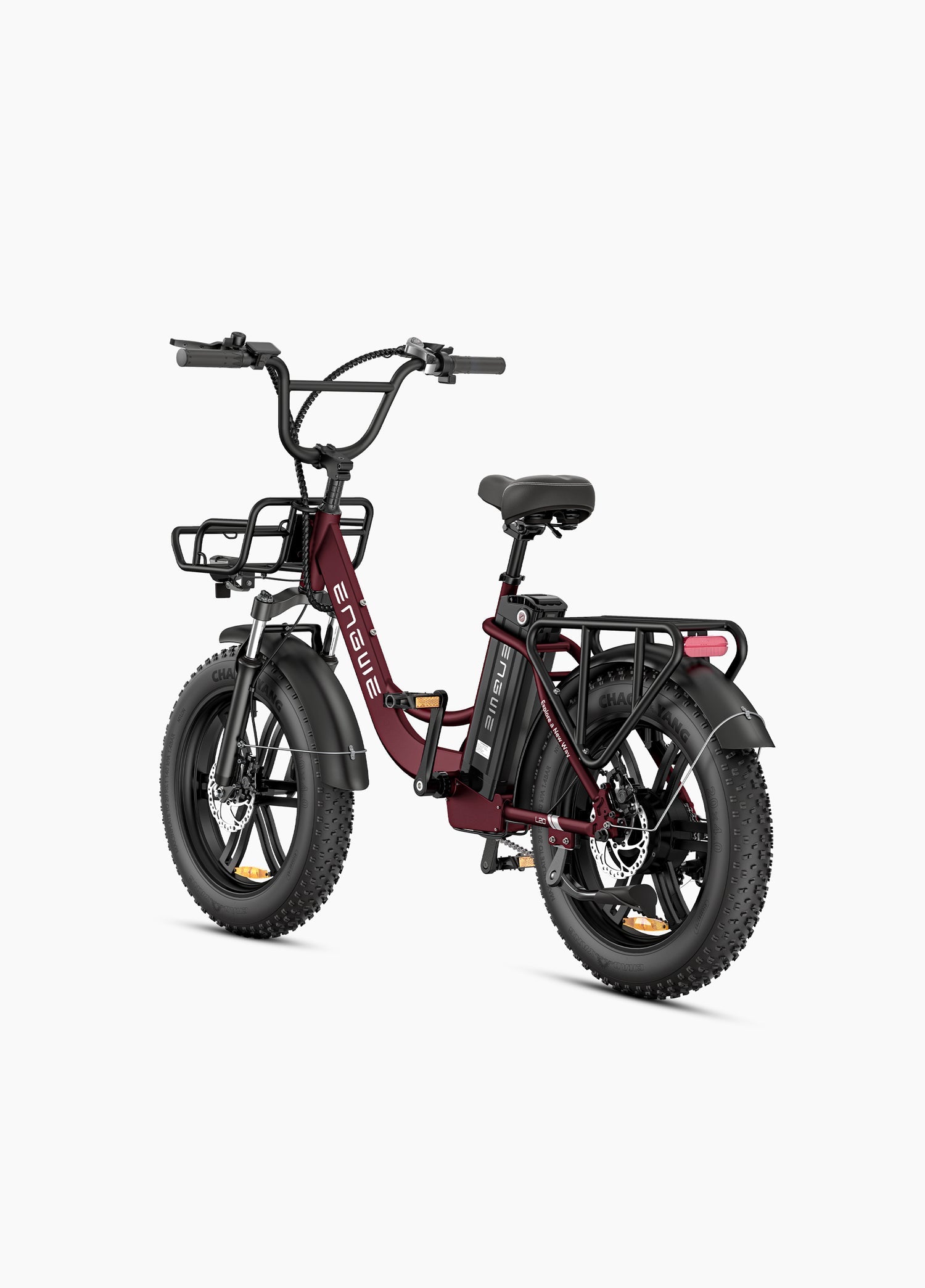 ENGWE L20 BOOST ELECTRIC BIKE – 250W Fat Tire Utility E-Bike