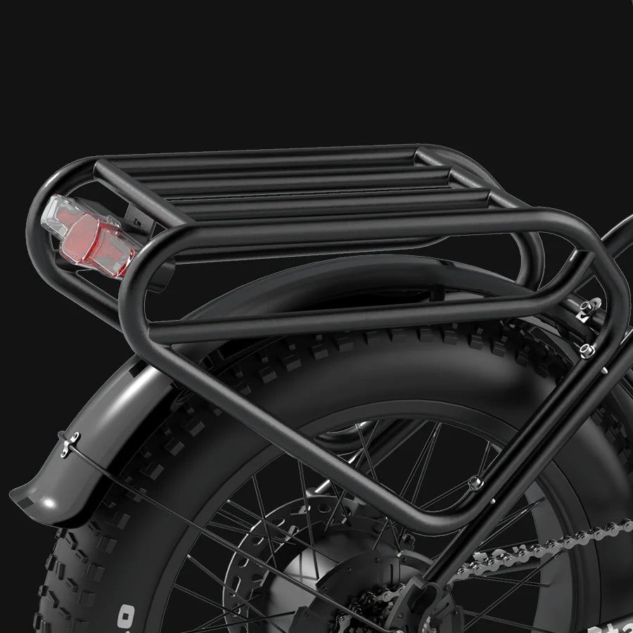 Eskute Star City High-Capacity Electric Bike in Black