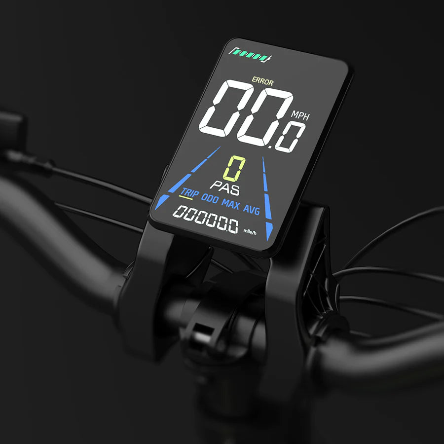 Eskute Star City High-Capacity Electric Bike in Black