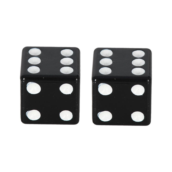 Oxford Lucky Dice Valve Caps Black