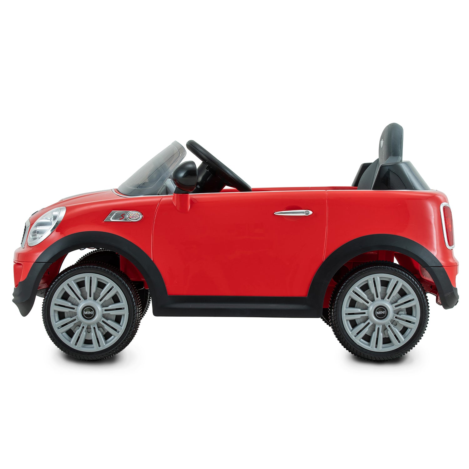 Mini Cooper S Roadster 6 Volt Car with Remote Control – Red