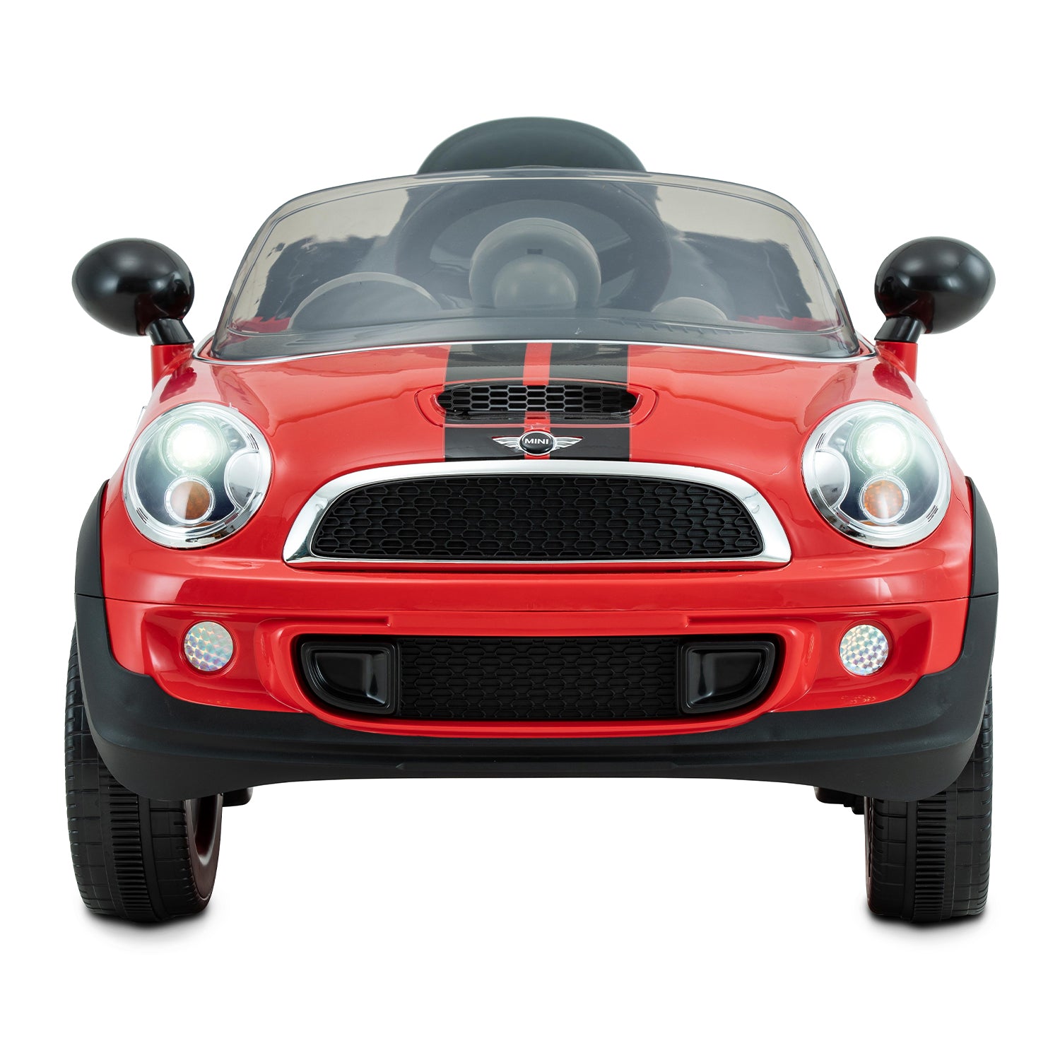 Mini Cooper S Roadster 6 Volt Car with Remote Control – Red
