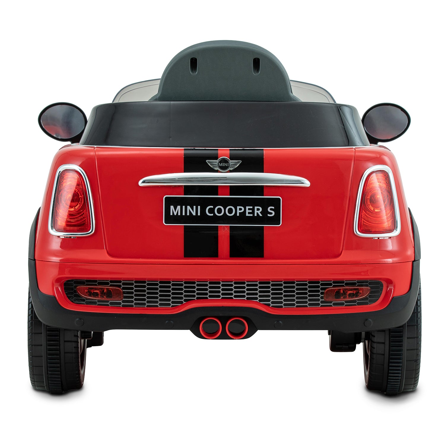 Mini Cooper S Roadster 6 Volt Car with Remote Control – Red
