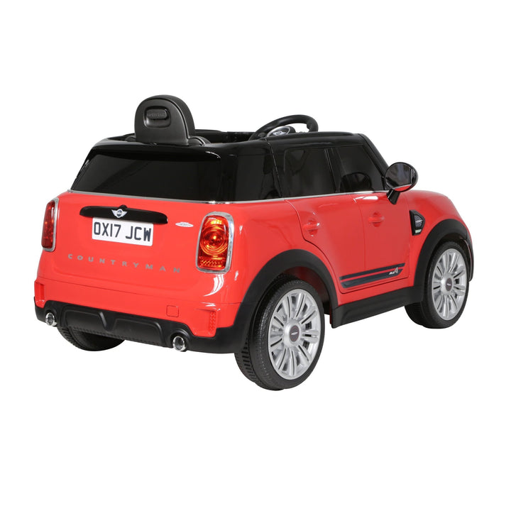 Mini Countryman 6 Volt Car with Remote Control – Red