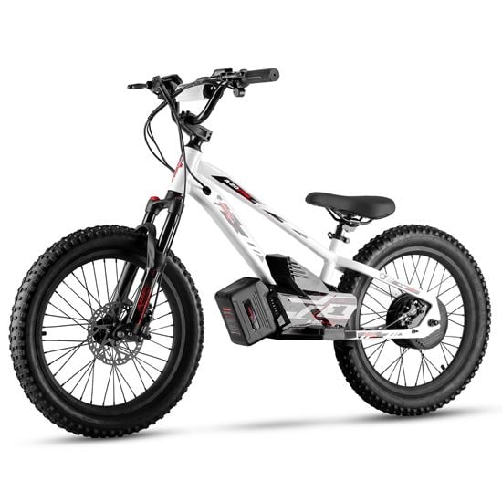 Amped A20 Pro 800W Electric Balance Bike – White