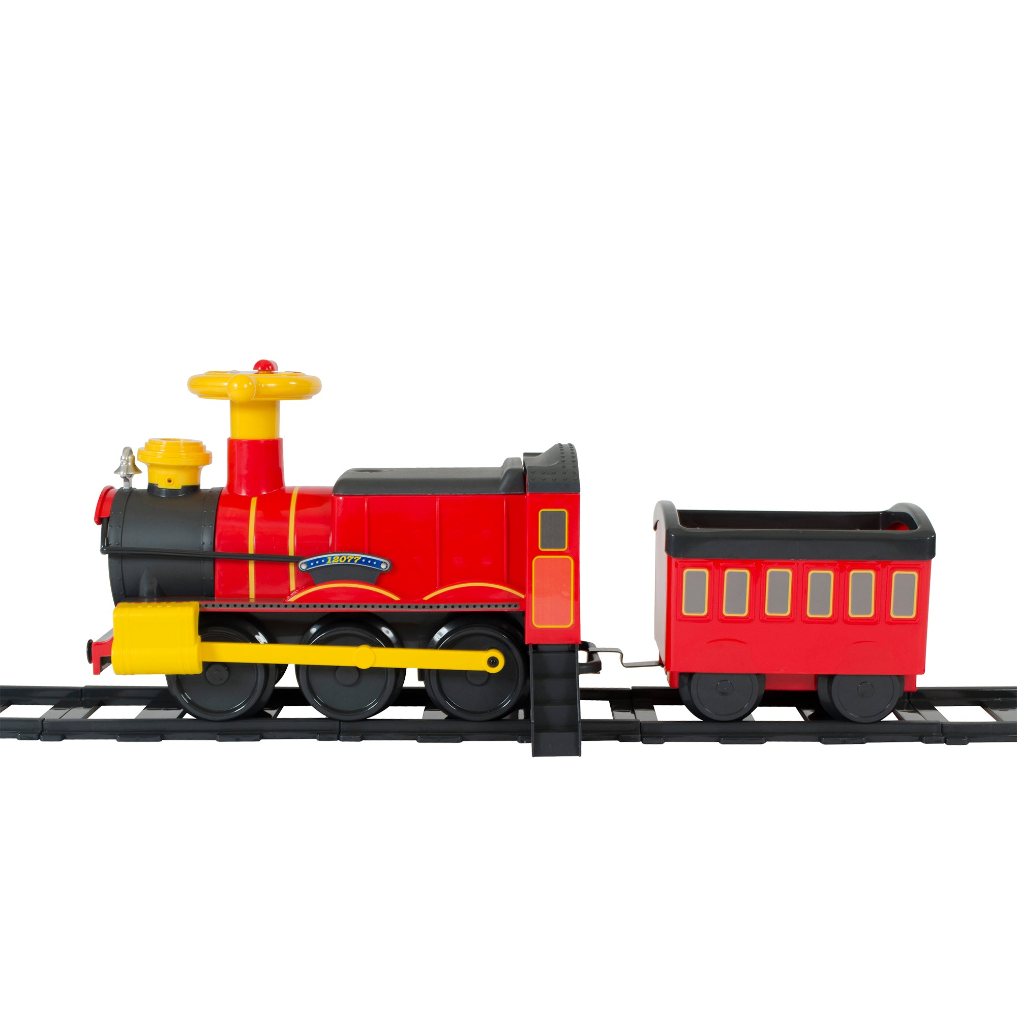 Steam Train 6 Volt with 4 Straight & 4x Curved Track Pack
