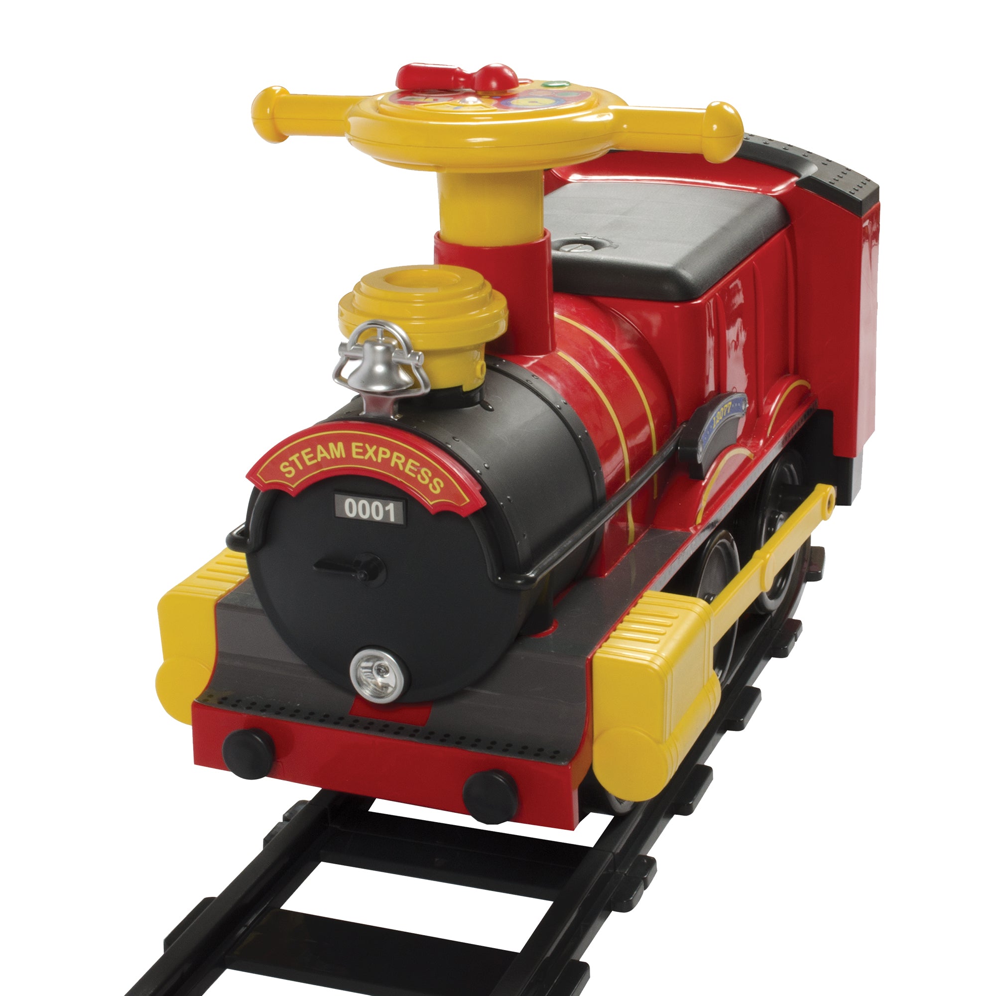 Steam Train 6 Volt with 4 Straight & 4x Curved Track Pack