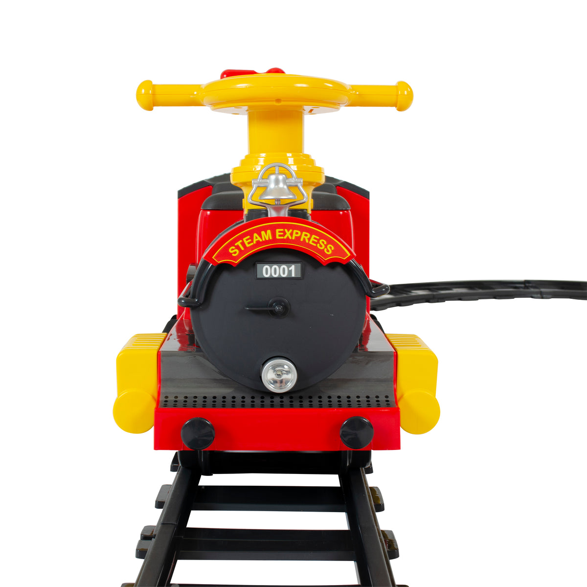 Steam Train 6 Volt with 4 Straight & 4x Curved Track Pack