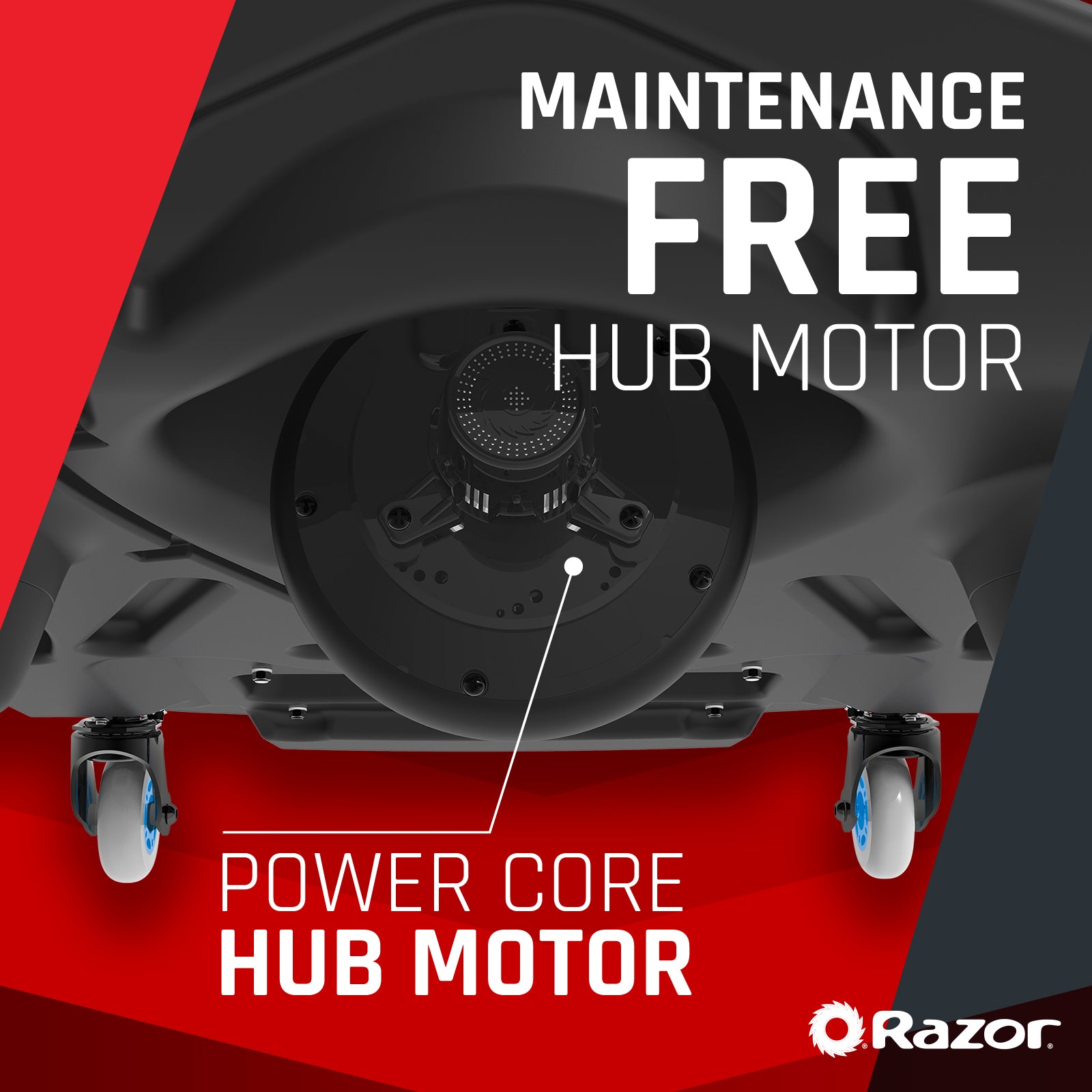 Crazy Cart Shift 12V Electric Go-Kart – Blue/Black