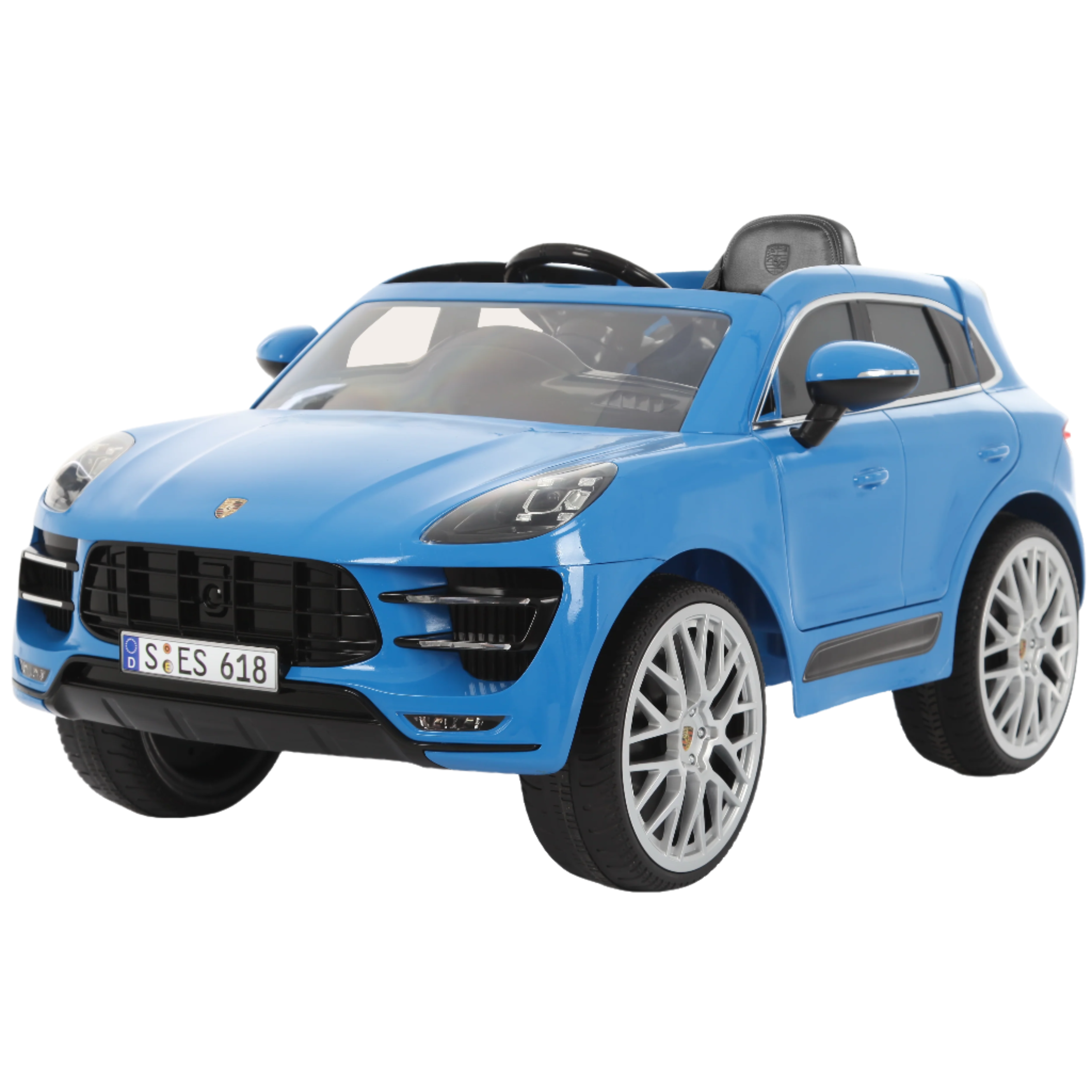 Porsche Macan 12 Volt Premium Car with Remote Control – Blue