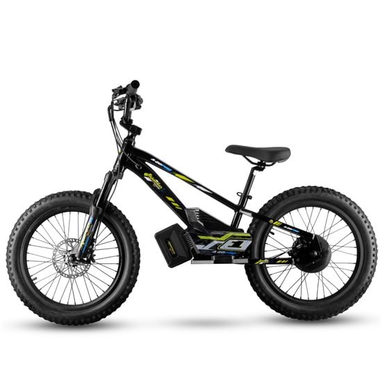 Amped A20 Pro 800W Electric Balance Bike – Black