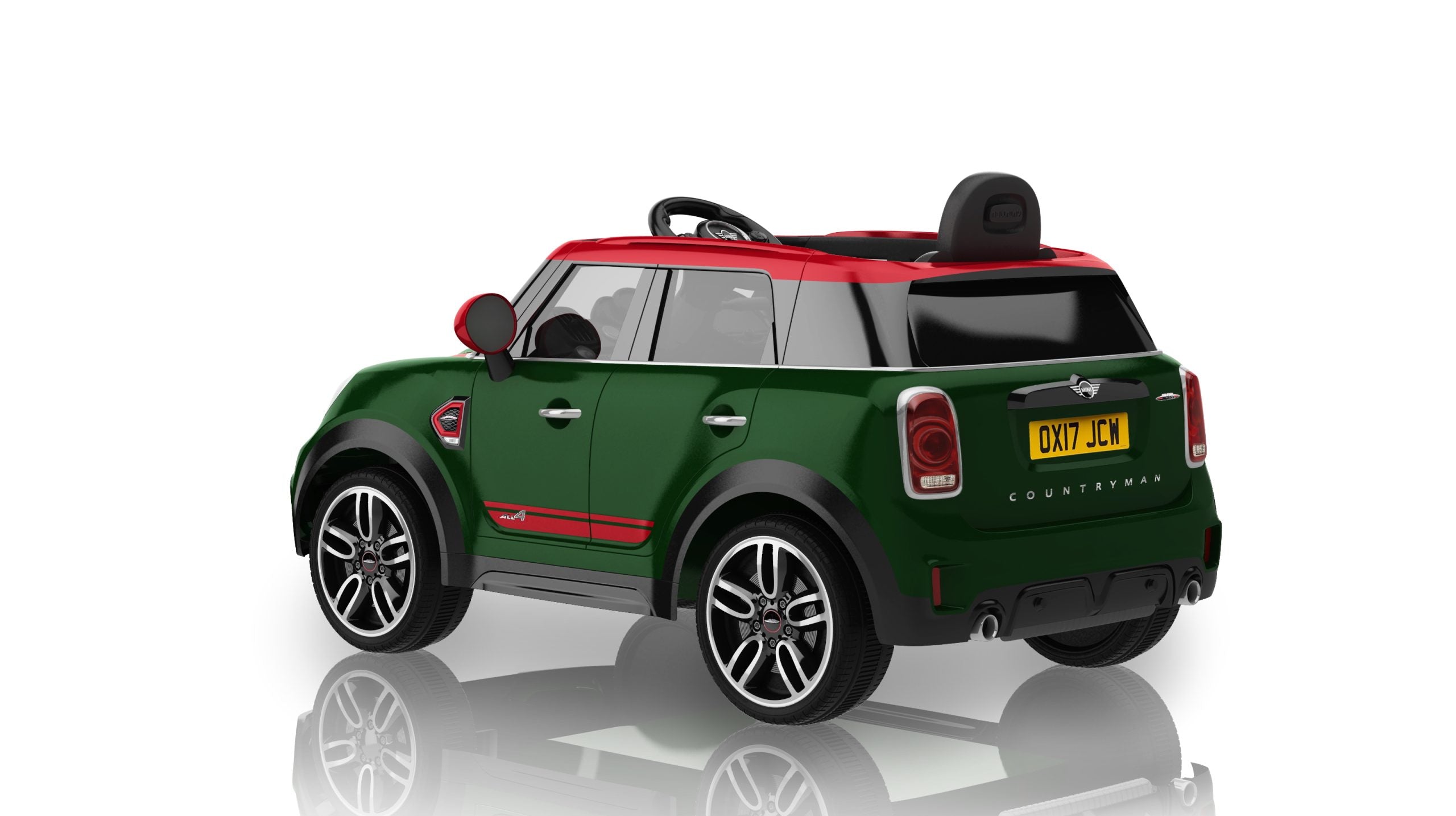 Mini Countryman 12 Volt Premium Car with Remote Control – Green