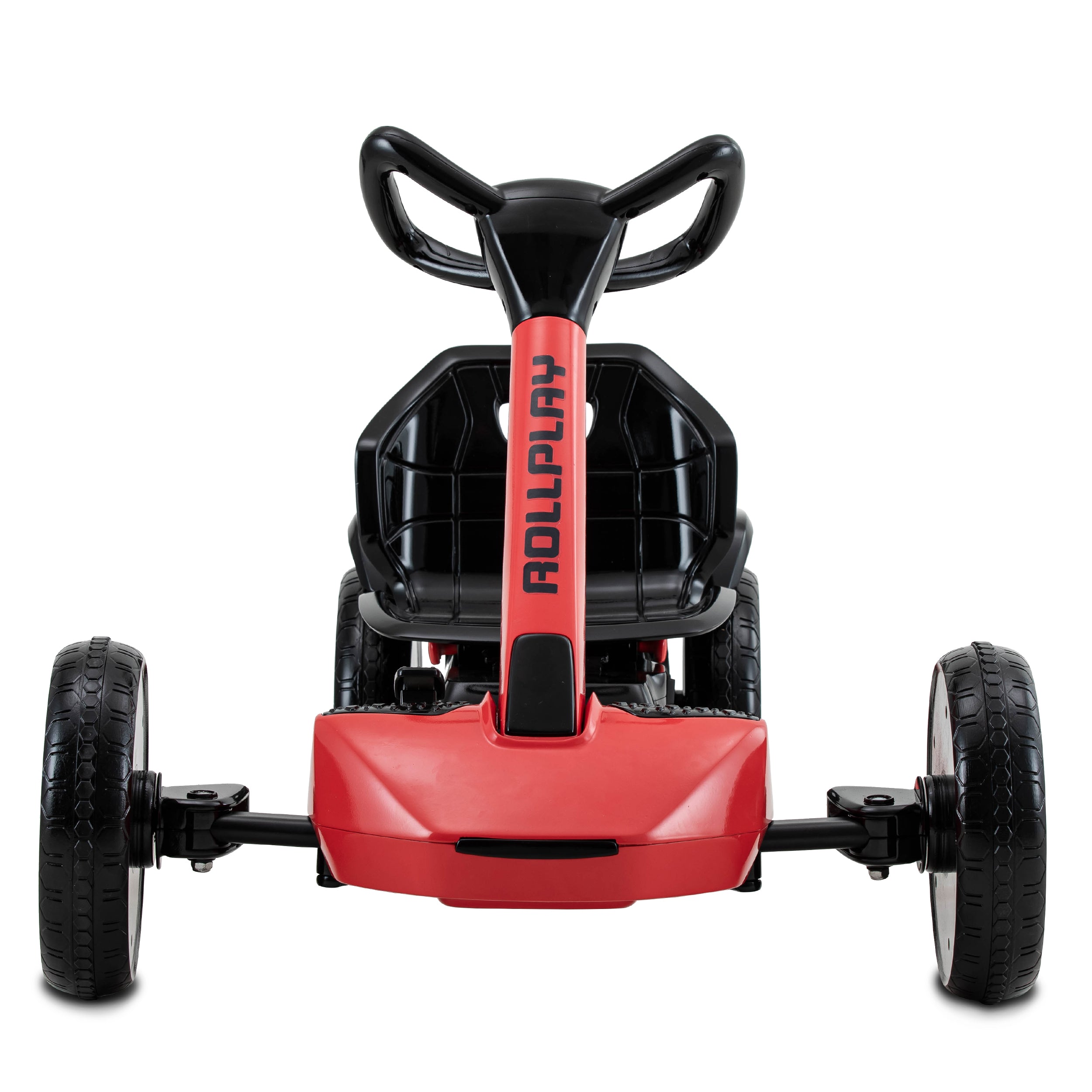 Flex Kart XL 12V Foldable Electric Go-Kart for Kids – Red & Black