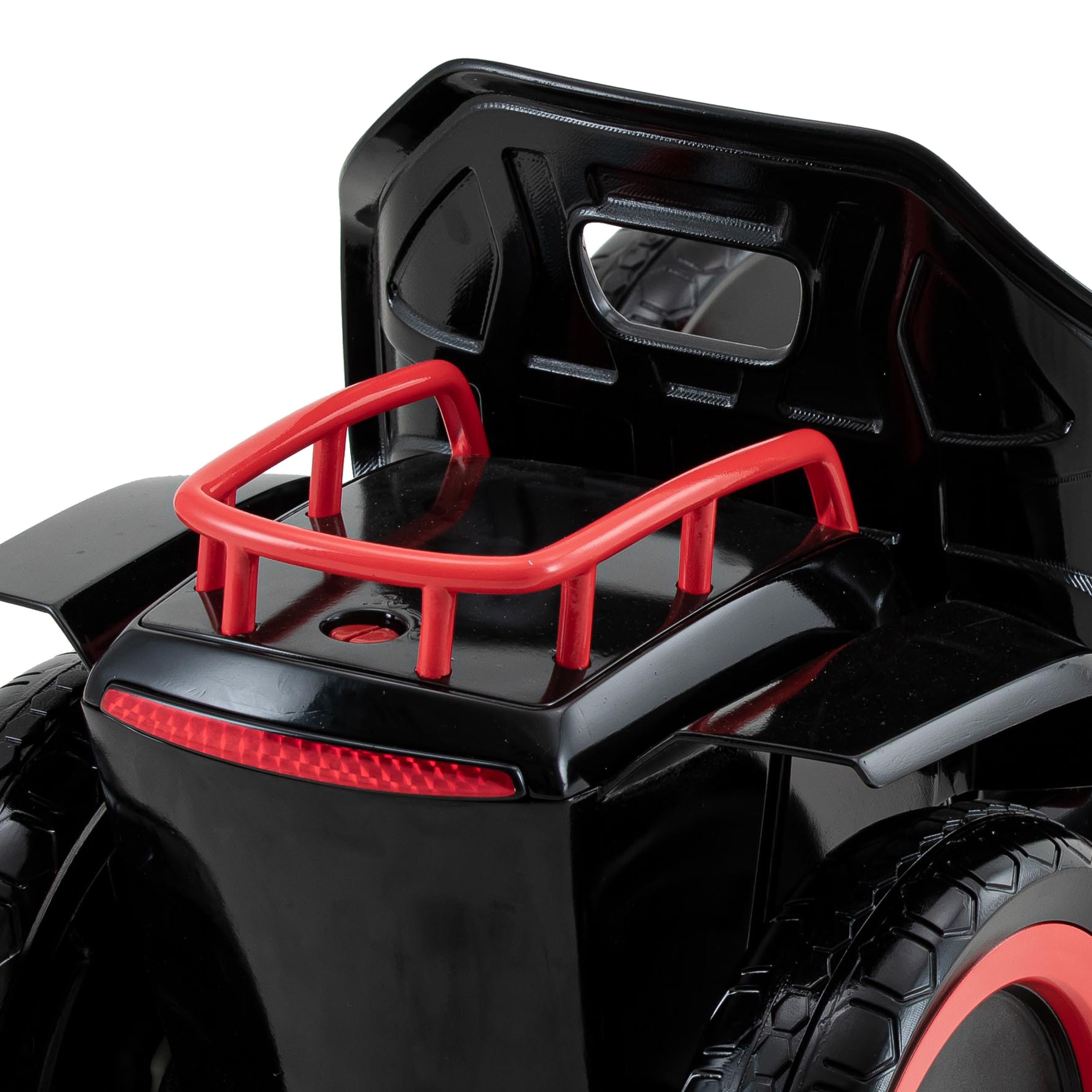 Flex Kart XL 12V Foldable Electric Go-Kart for Kids – Red & Black