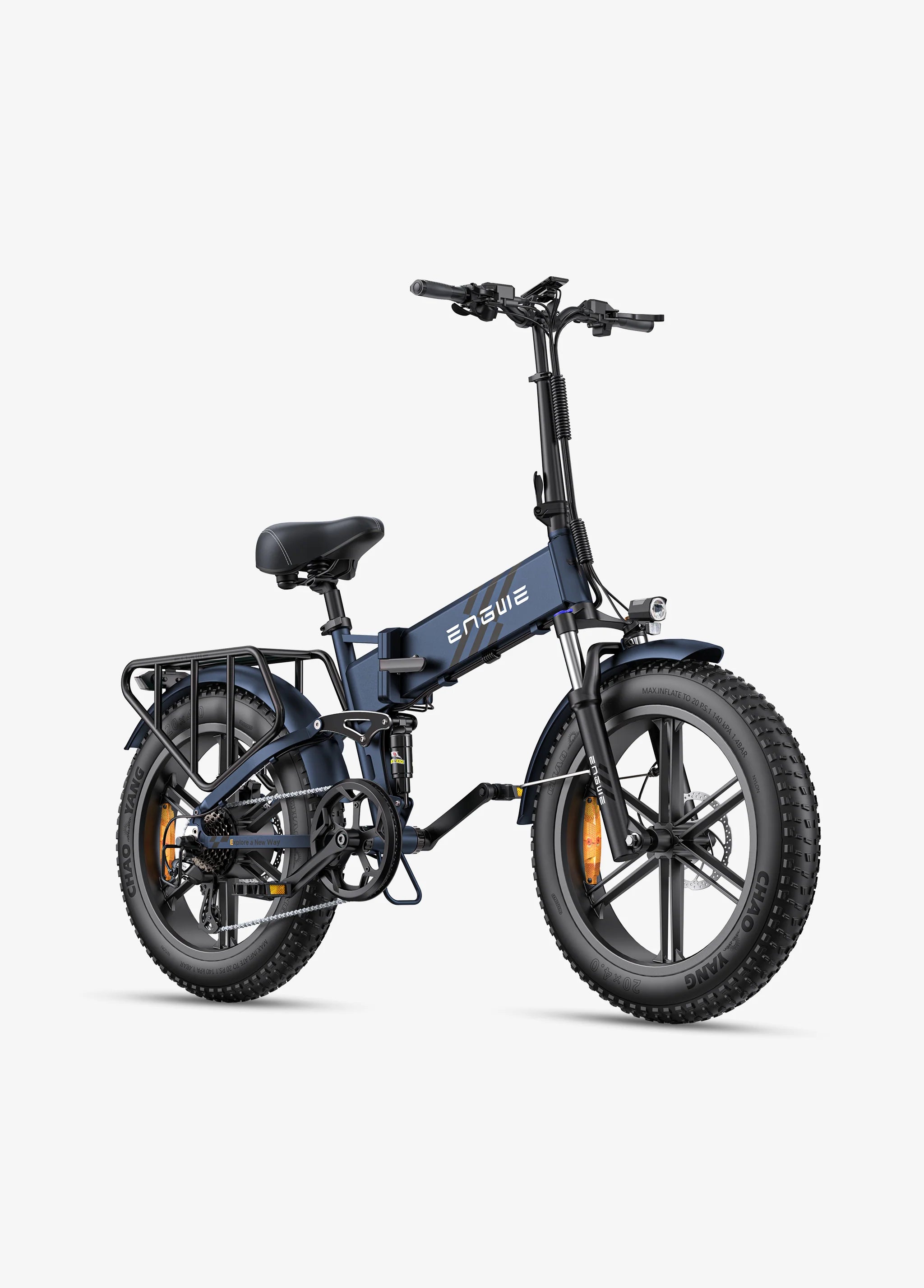 ENGWE ENGINE PRO 2.0 52V 1200W Peak Folding Fat Tire E-Bike