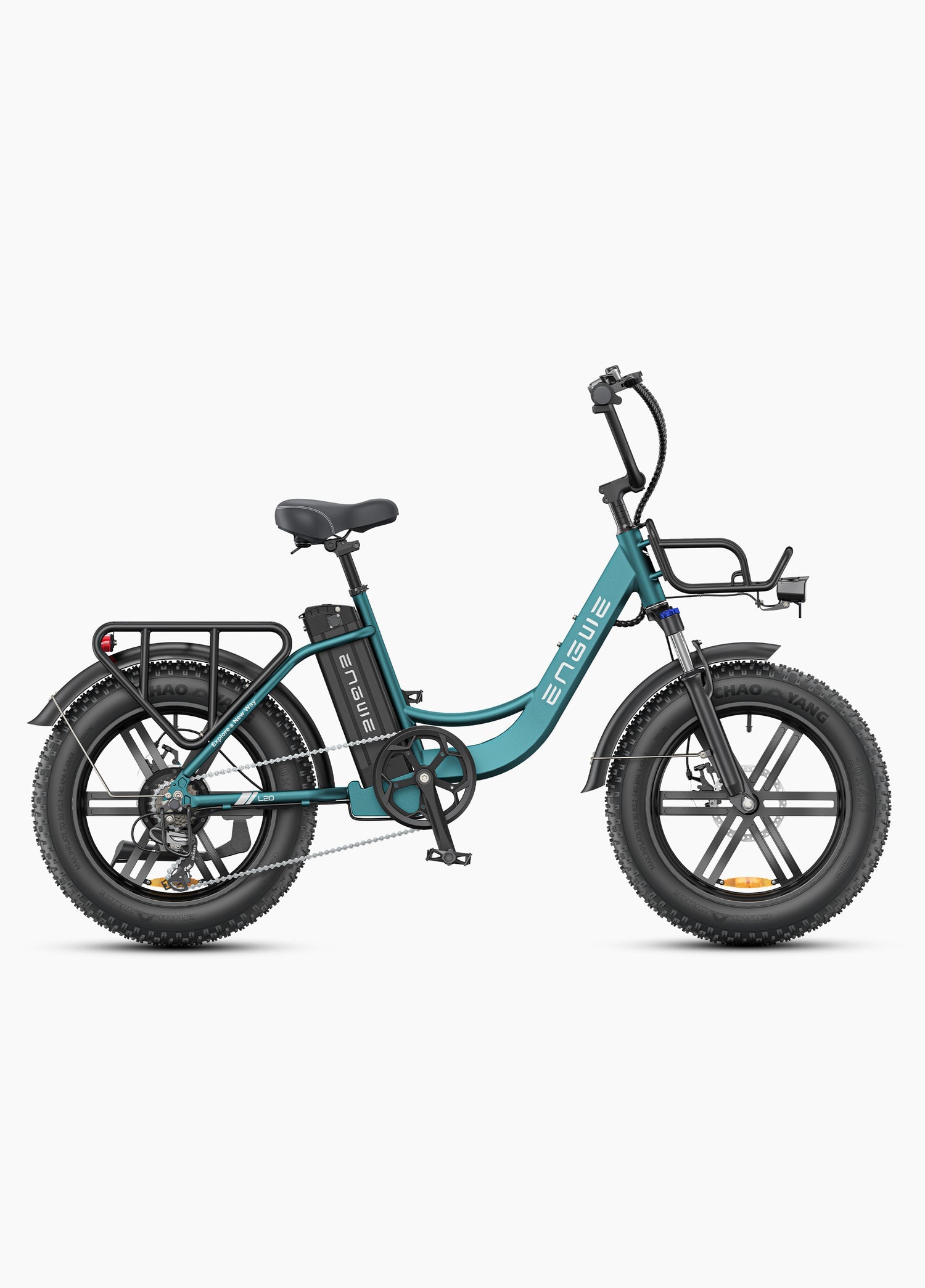 ENGWE L20 BOOST ELECTRIC BIKE – 250W Fat Tire Utility E-Bike