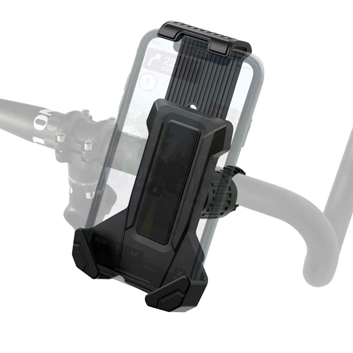 Lockable Bicycle Phone Holder