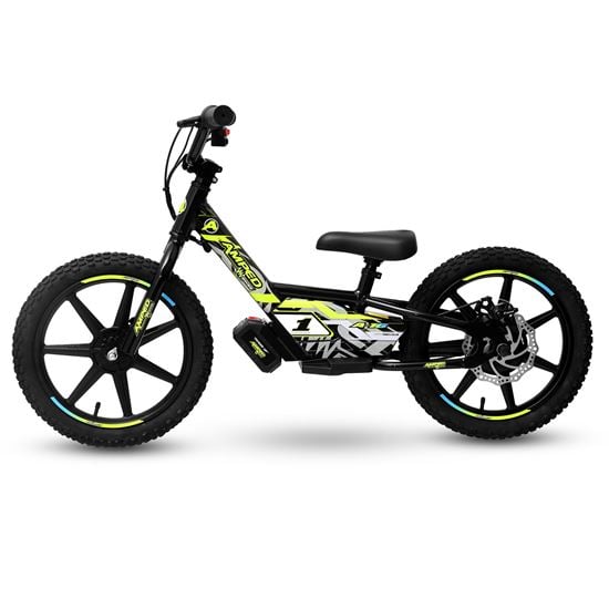 Amped A16 180W Electric Kids Balance Bike – Black
