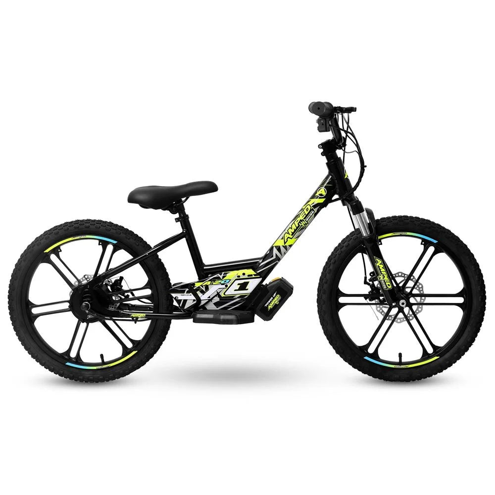Amped A20 300W Electric Kids Balance Bike –  Black