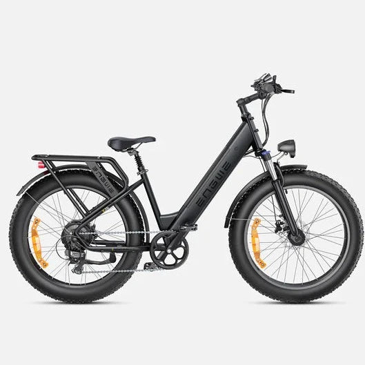 ENGWE E26 250W Dual Suspension 26″ All-Terrain E-bike (Step-Thru)