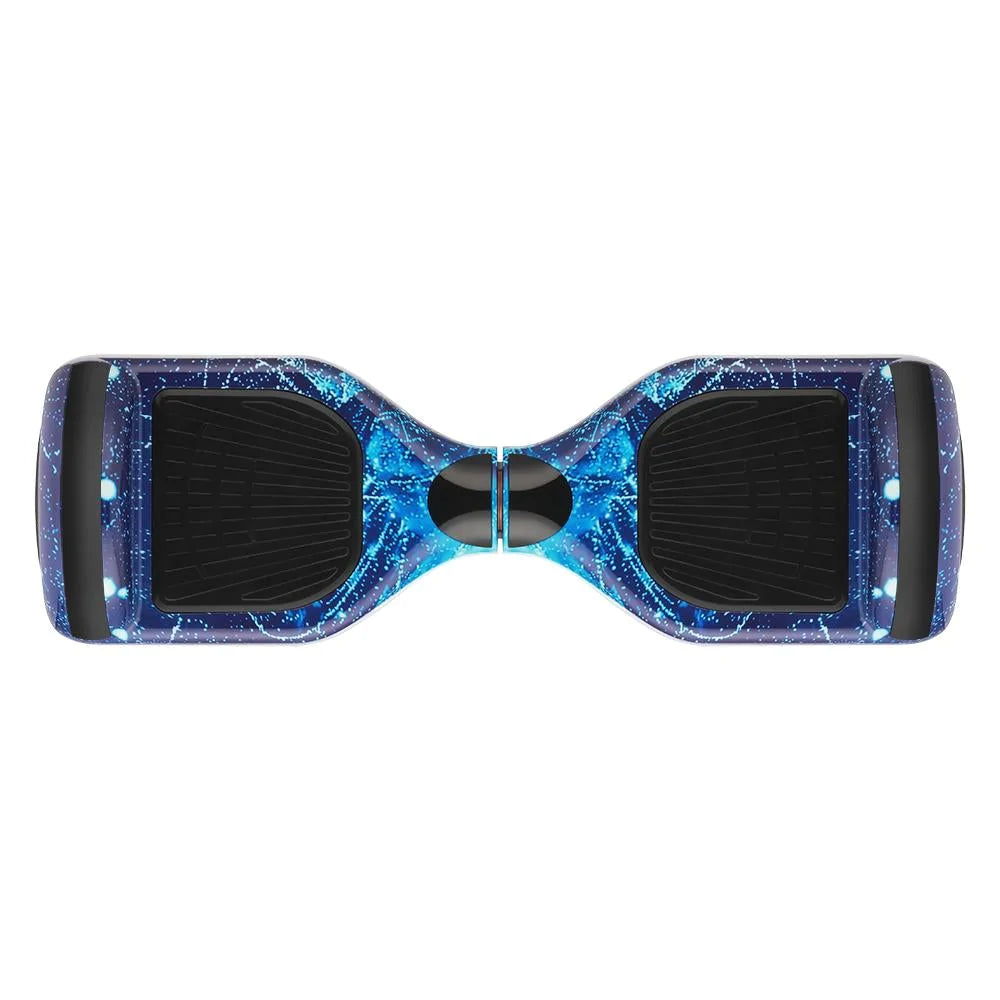 Blue Galaxy 6.5″ Hoverboard and Hoverkart Bundle DEAL with LED Lights and Bluetooth Speaker