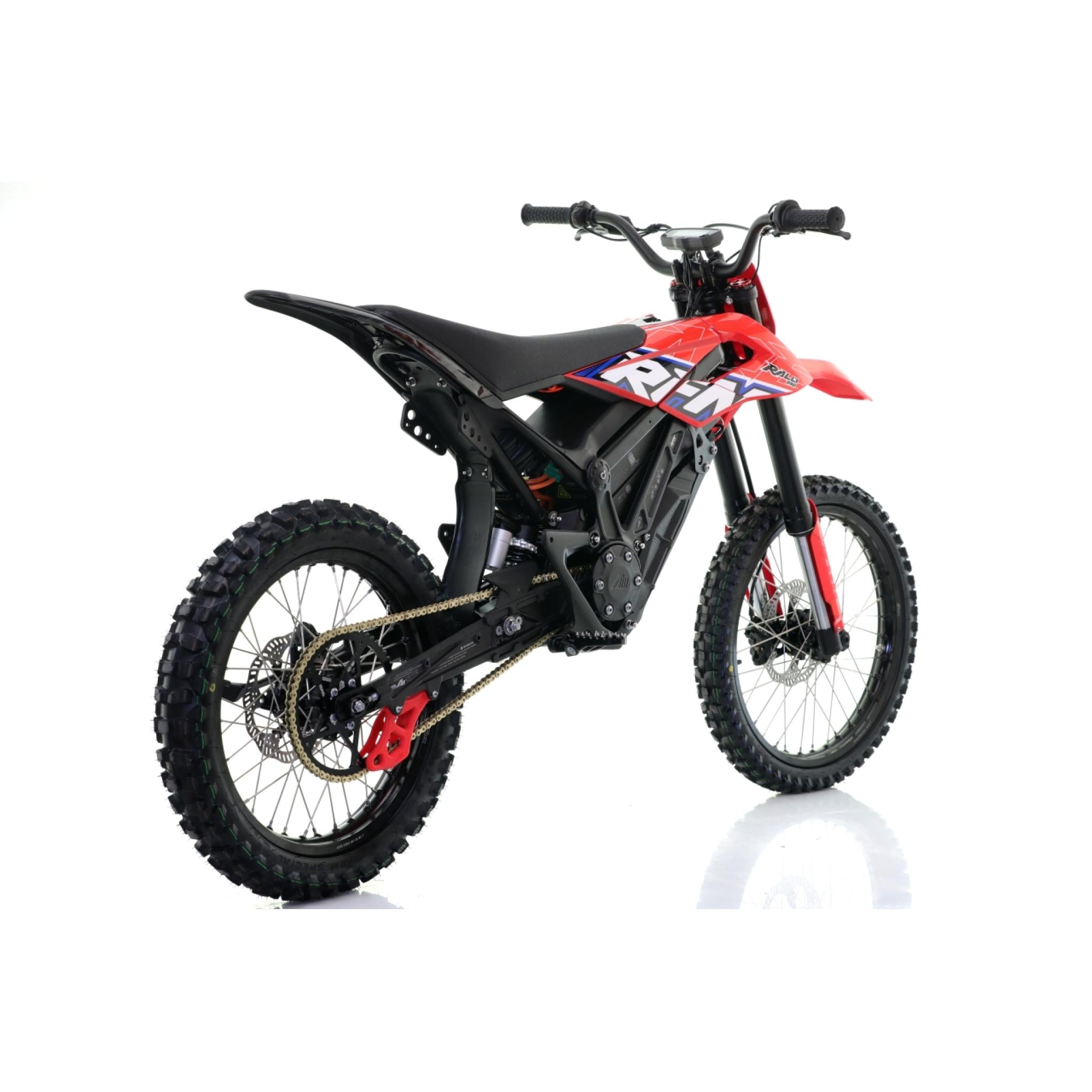 RFN Rally Pro MK4 74V 12.5kW Motorbike | Black-Red