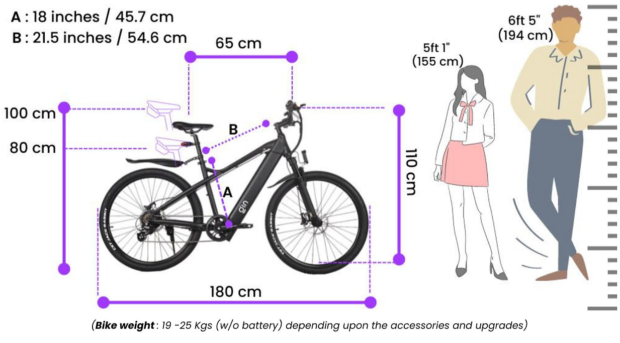 GIN X Step Through Hybrid E-Bike | Green Friday Electric Bike Deals UK