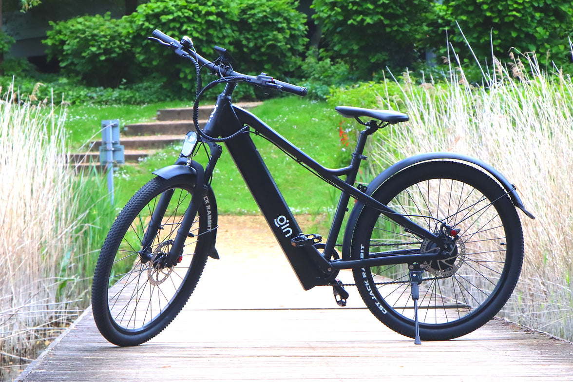 GIN X Step Through Hybrid E-Bike | Green Friday Electric Bike Deals UK