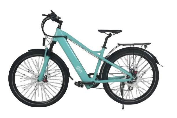 GIN X Turquoise 250W Hybrid E-Bike