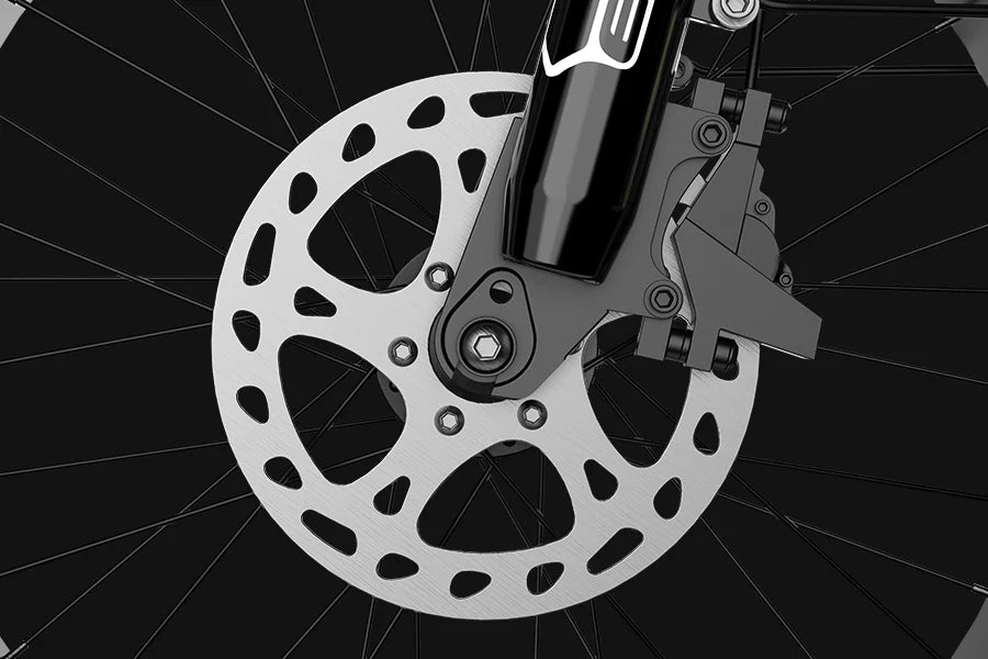 Eskute Polluno PLUS Electric City Bike in Black