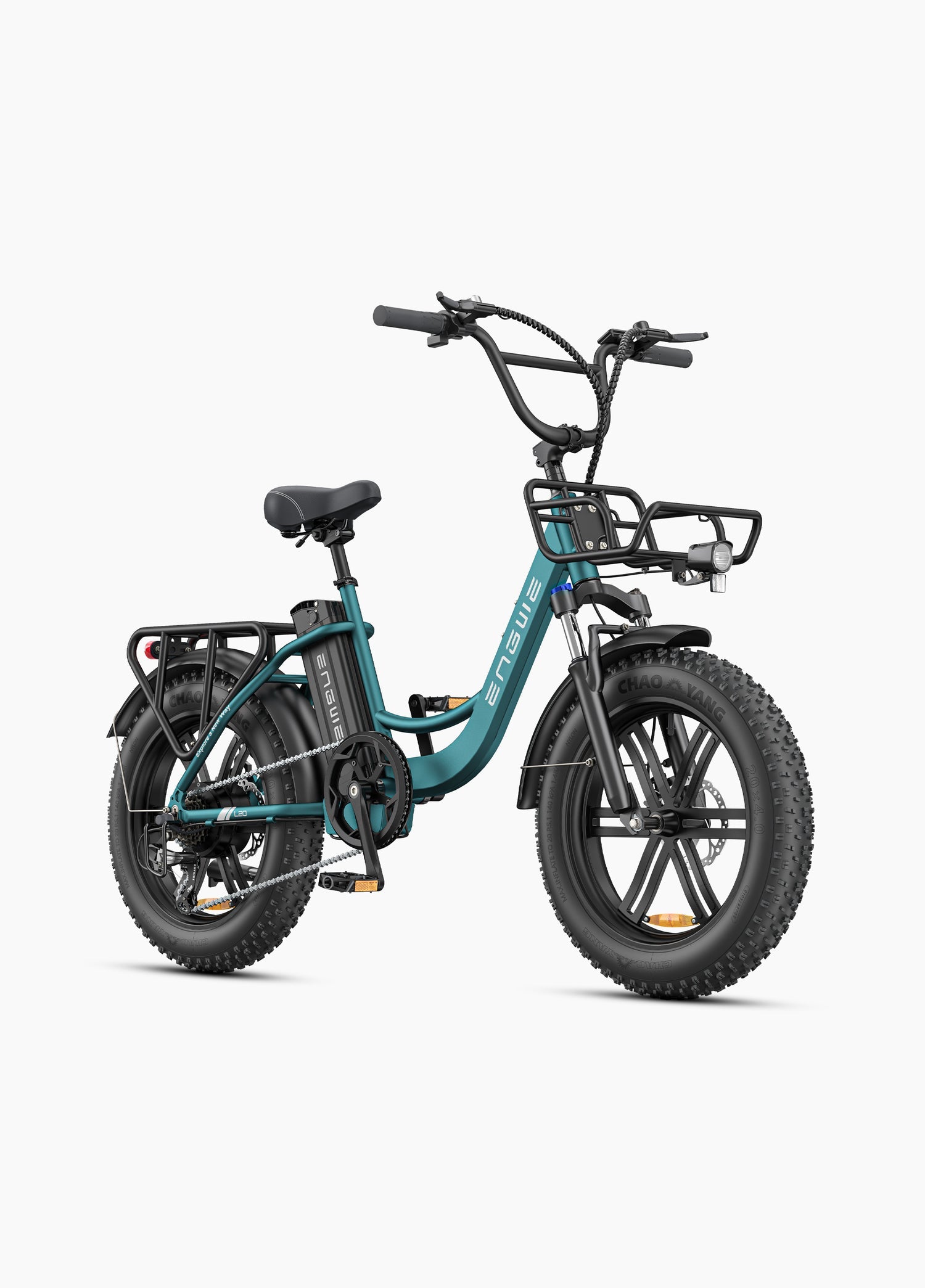 ENGWE L20 BOOST ELECTRIC BIKE – 250W Fat Tire Utility E-Bike