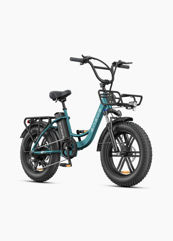 ENGWE L20 BOOST ELECTRIC BIKE – 250W Fat Tire Utility E-Bike