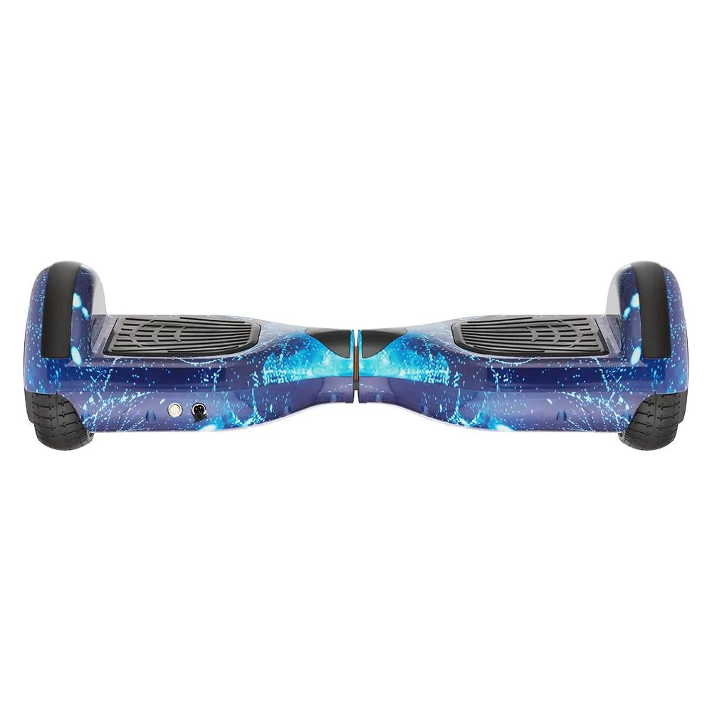 Blue Galaxy 6.5″ Hoverboard and Hoverkart Bundle DEAL with LED Lights and Bluetooth Speaker
