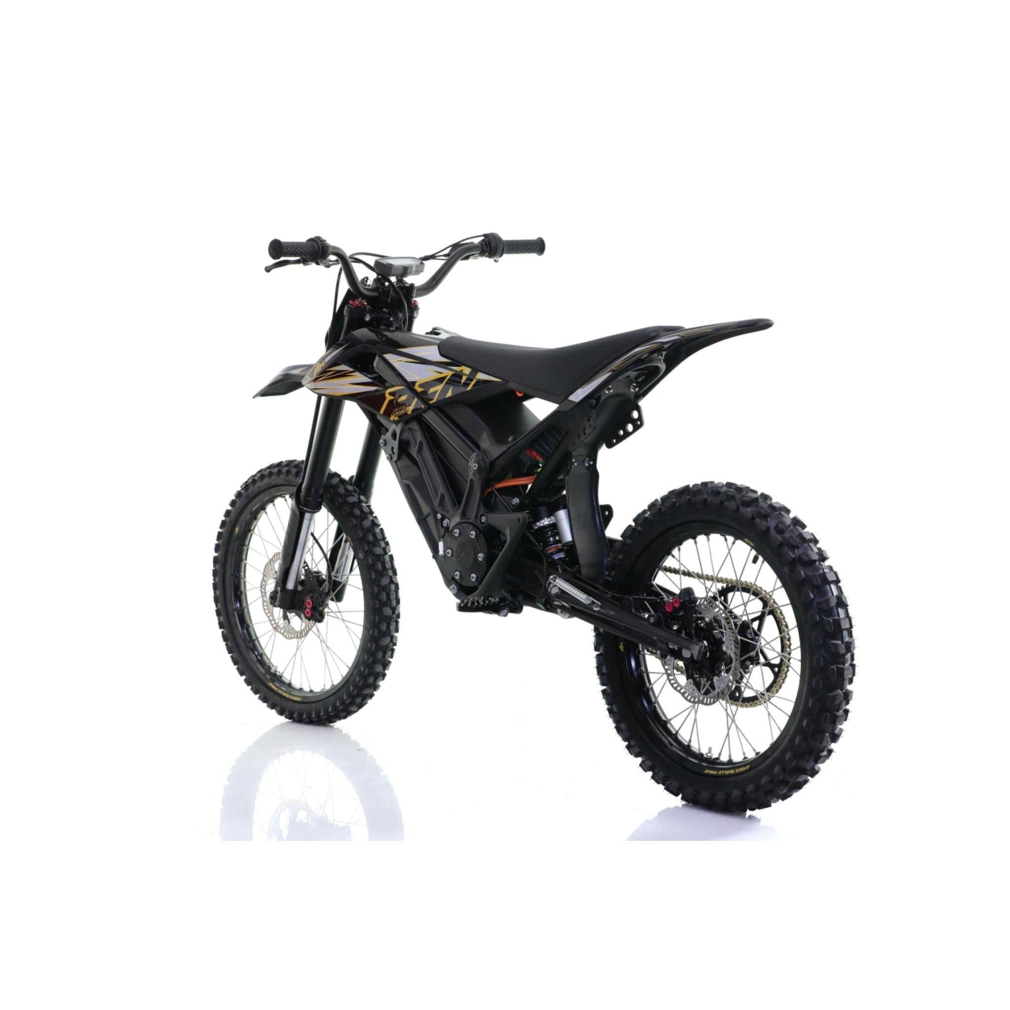 RFN Rally Pro MK4 74V 12.5kW Motorbike | Black-Gold