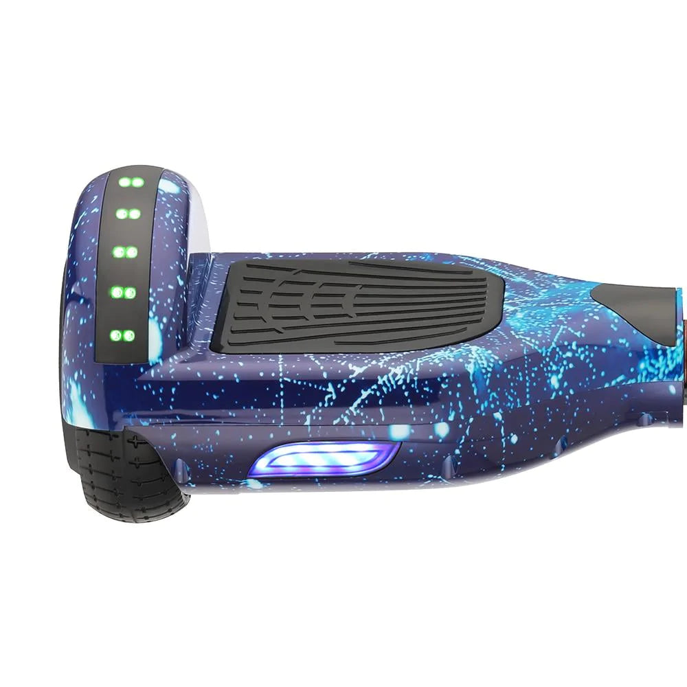 Blue Galaxy 6.5″ Hoverboard with LED Disco Lights and Bluetooth Speaker