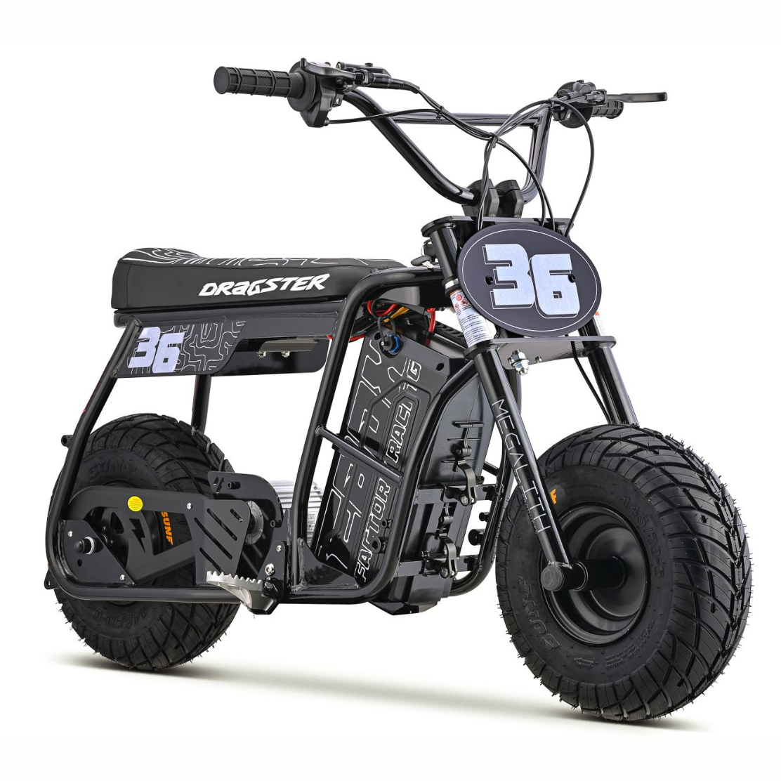 Dragster Electric Bike - Black SM