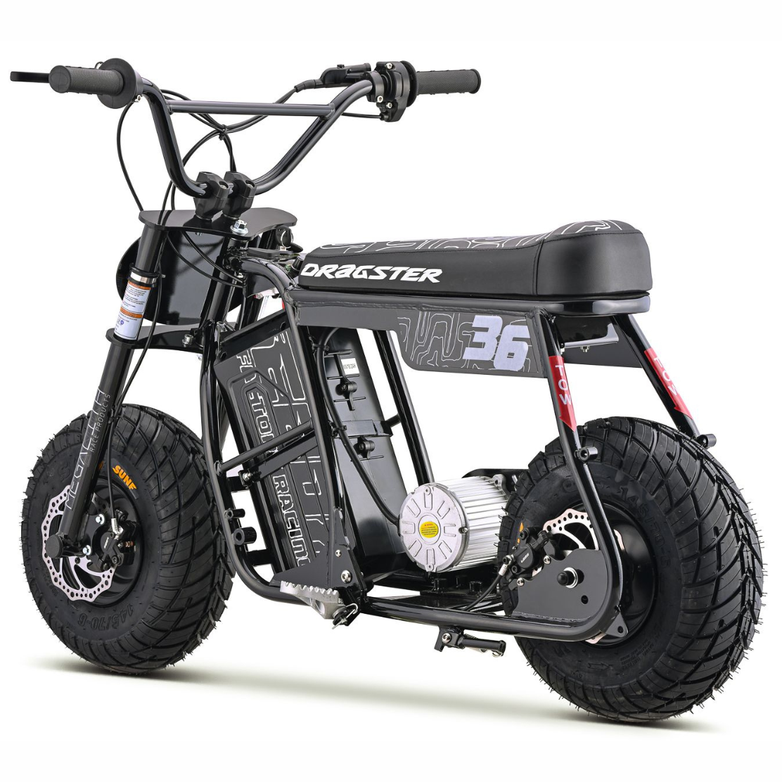Dragster Electric Bike - Black SM