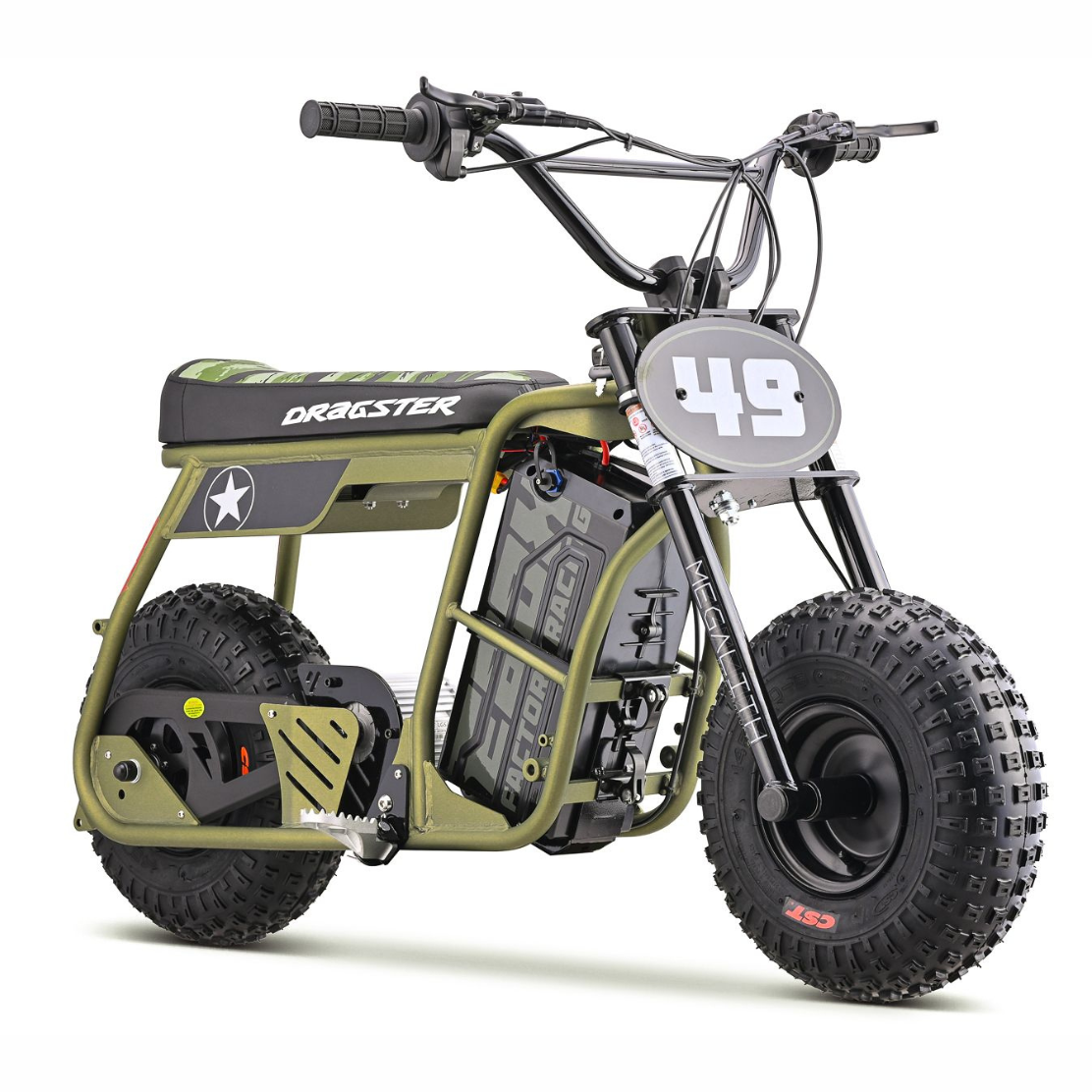 Dragster Electric Bike - Khaki