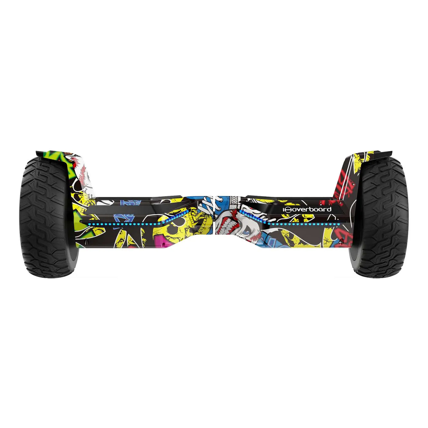 8.5 Off Road Yellow Graffiti Styled Hummer Hoverboard Wheelie World