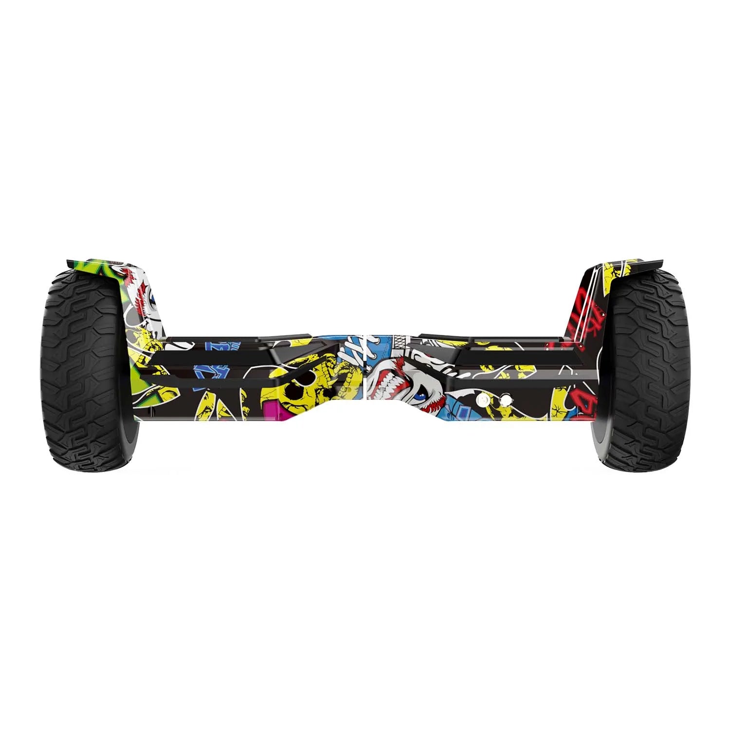 8.5″ Off Road Graffiti Style Hoverboard and Kart Bundle Deal
