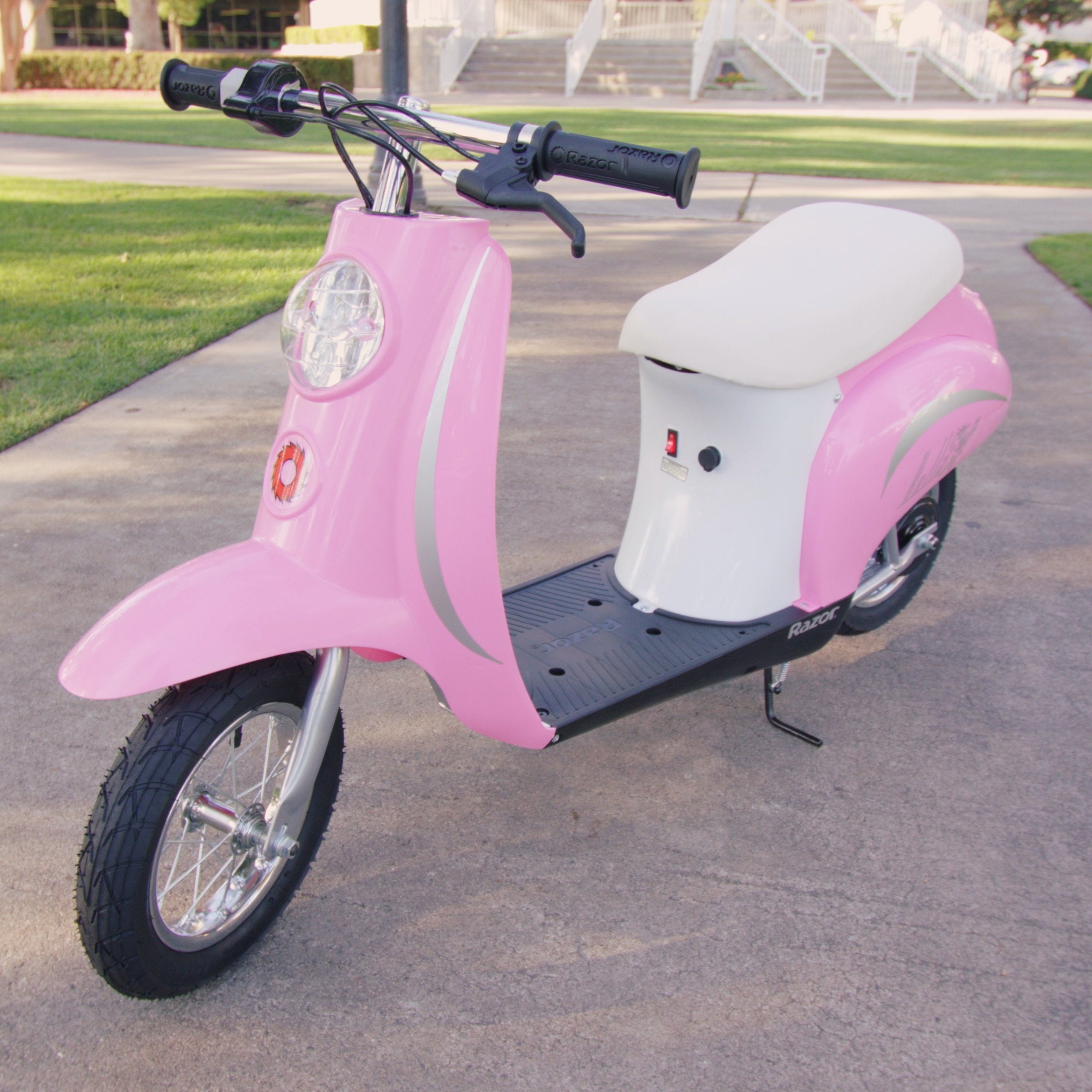 Pocket Mod Bella 24V Electric Scooter Bike– Pink