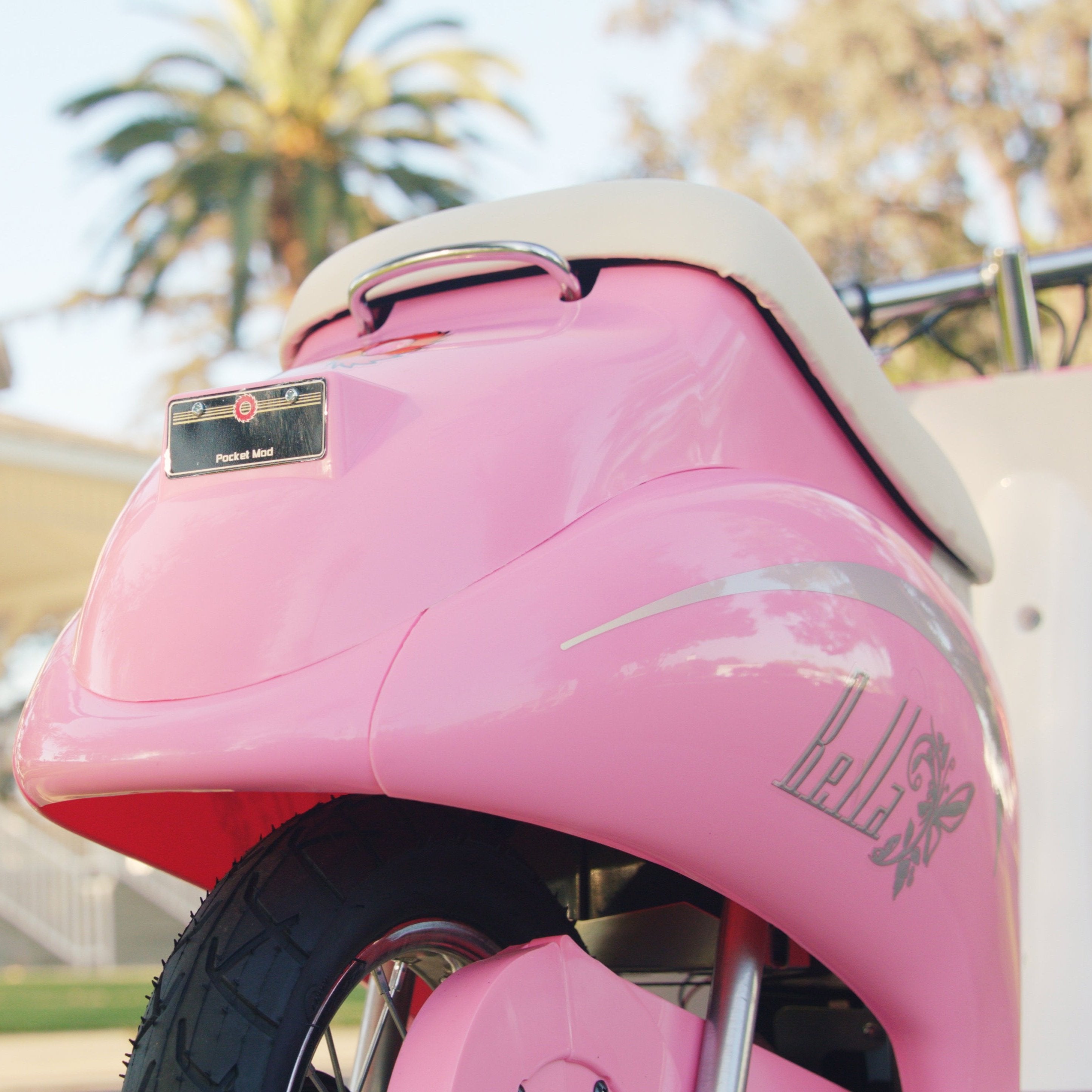 Pocket Mod Bella 24V Electric Scooter Bike– Pink