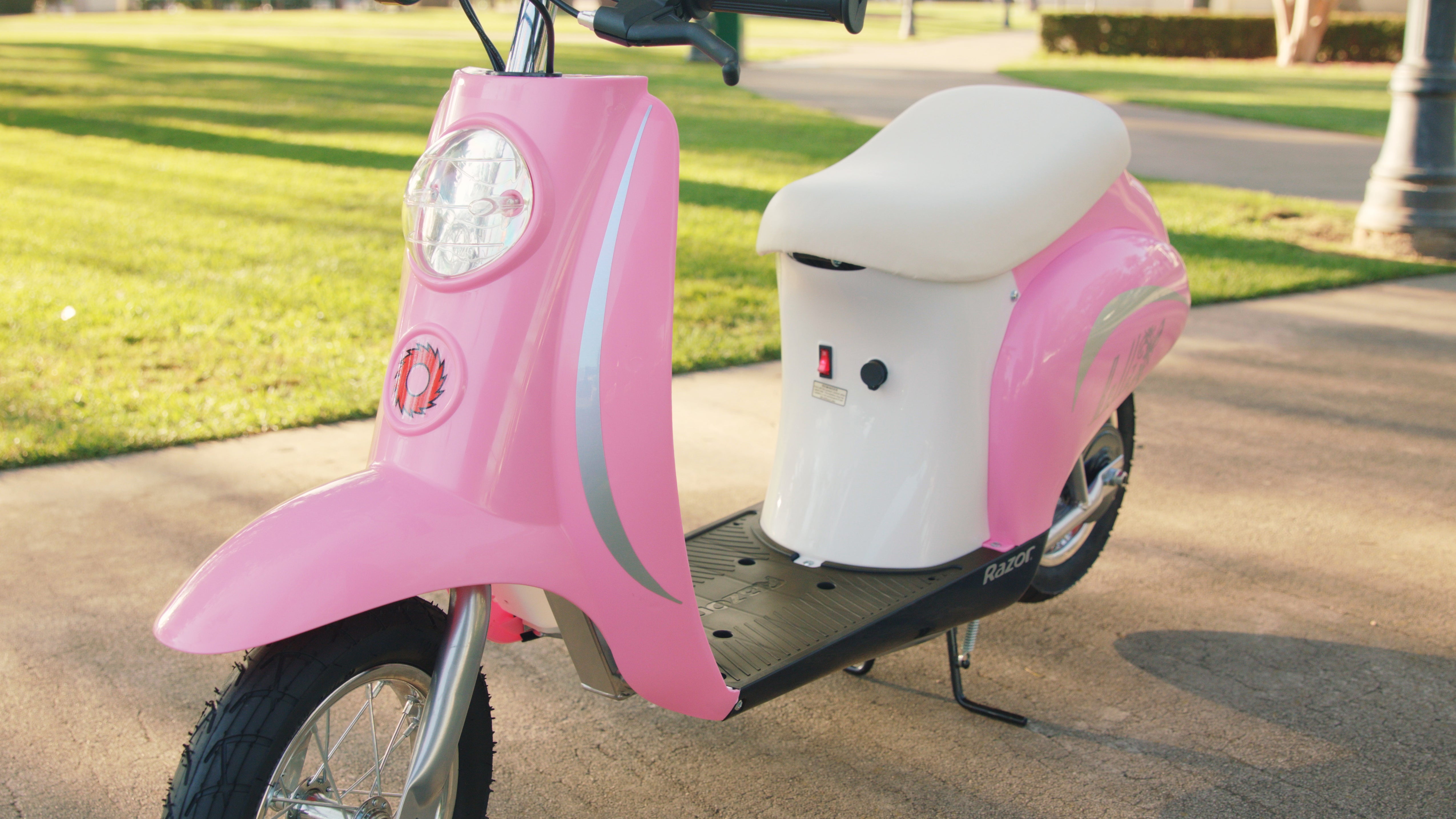 Pocket Mod Bella 24V Electric Scooter Bike– Pink