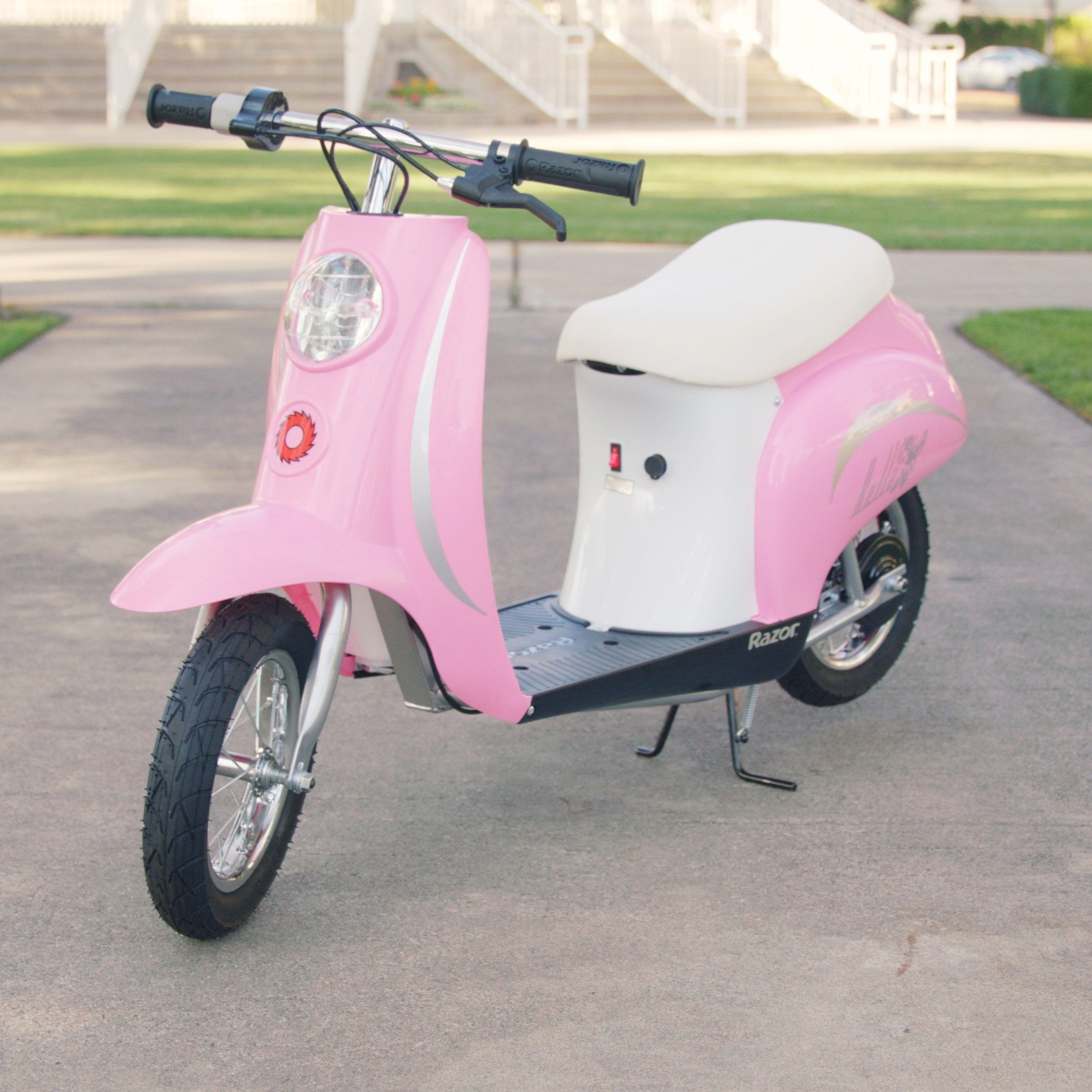 Pocket Mod Bella 24V Electric Scooter Bike– Pink