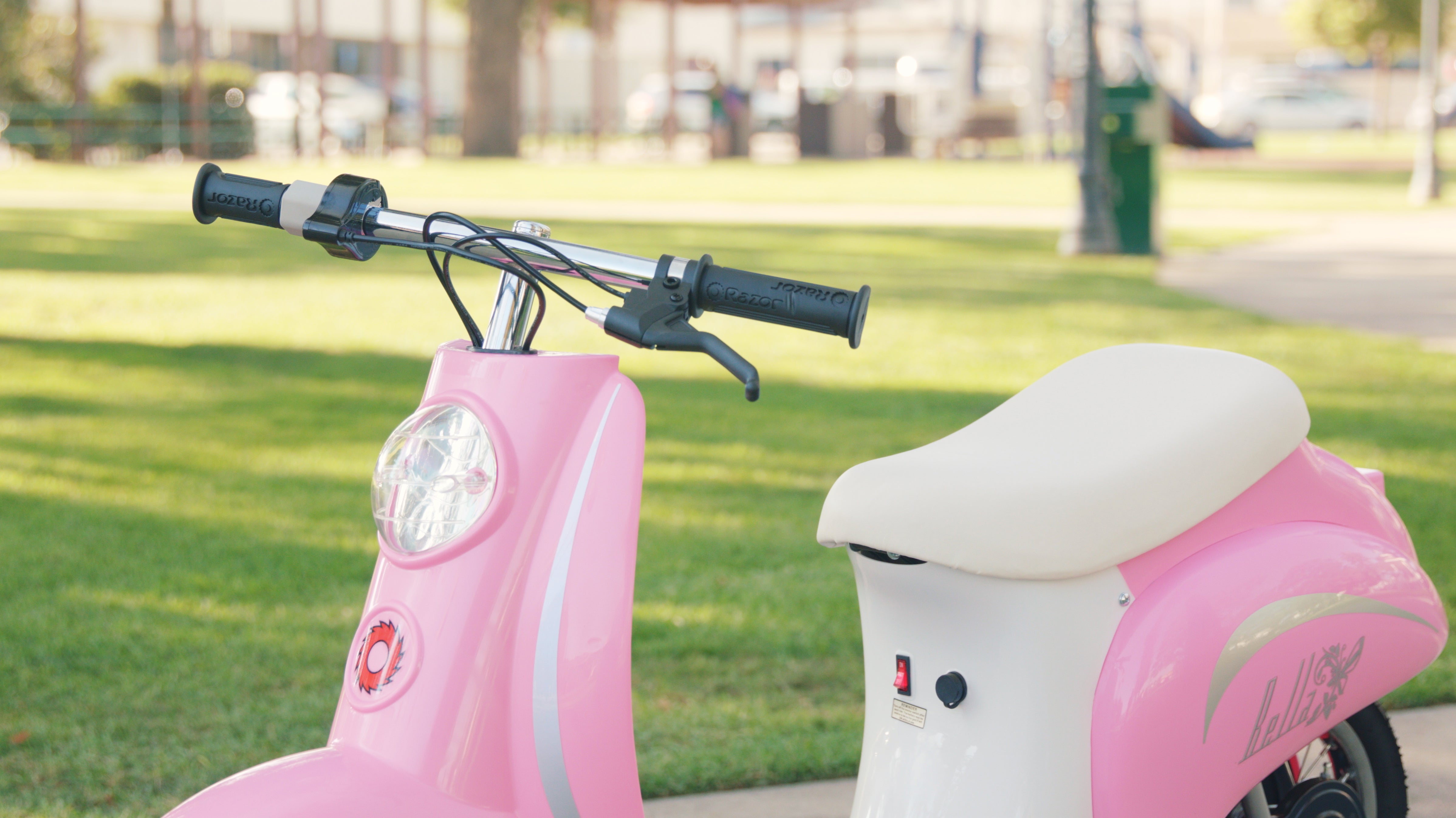 Pocket Mod Bella 24V Electric Scooter Bike– Pink