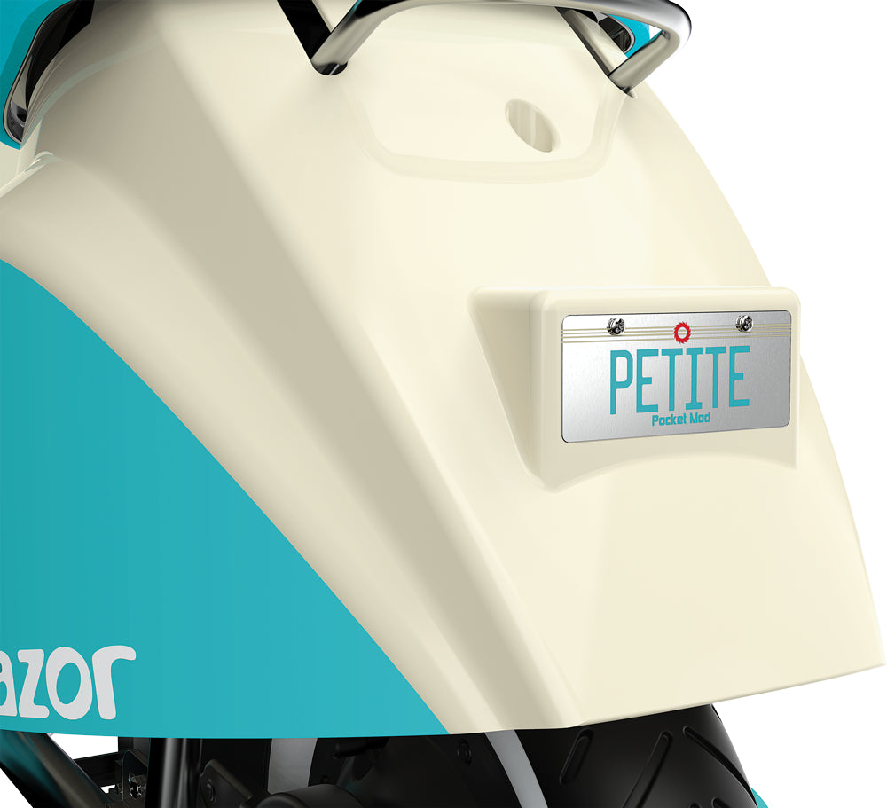 Pocket Mod Petite 12V Electric Scooter Bike– Blue