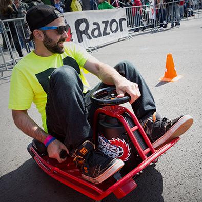 Crazy Cart 24V Electric Drift Go-Kart