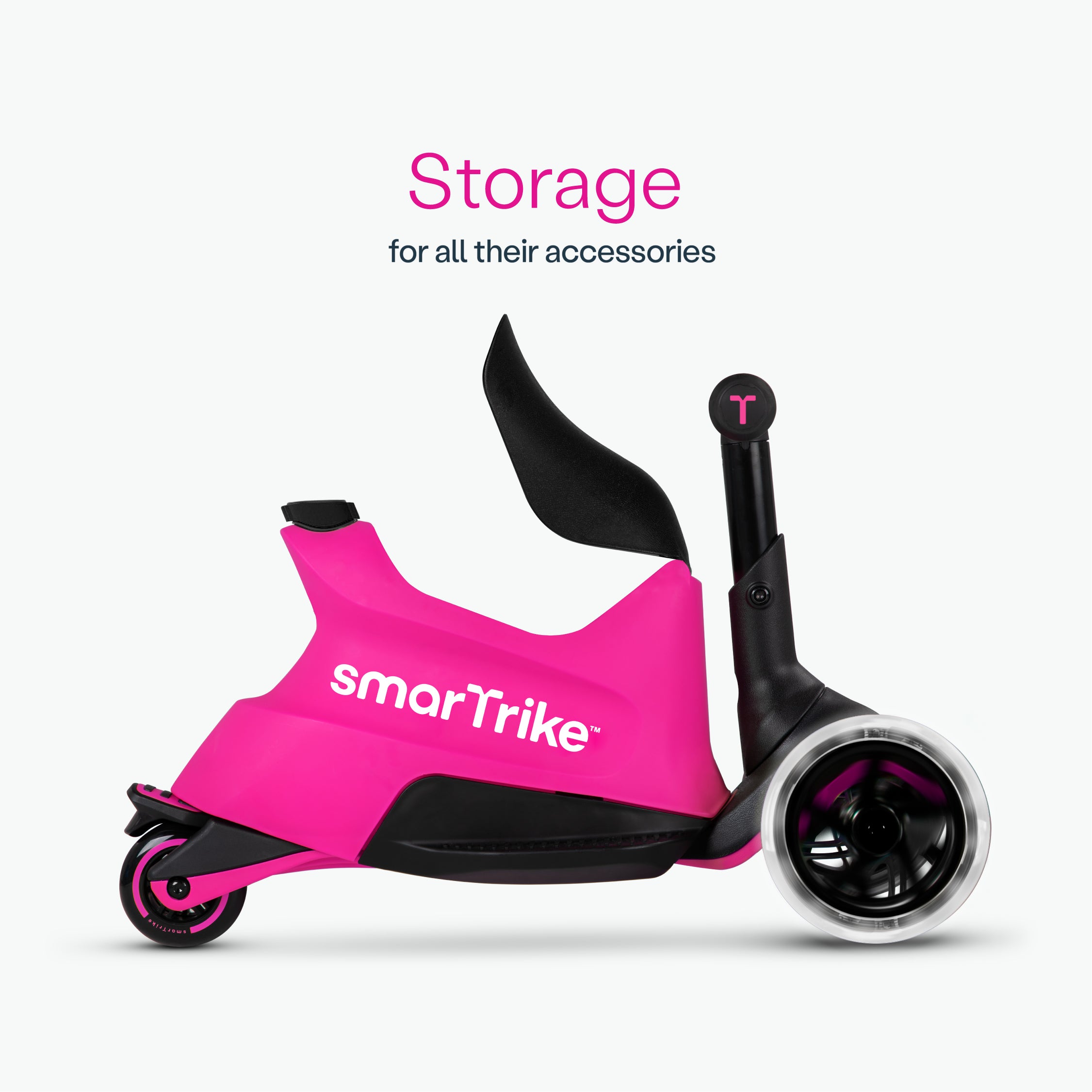 smarTrike Xtend 5 Stage Adjustable Kids' Ride-On – Pink